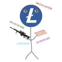 Litecoin Mascot logo