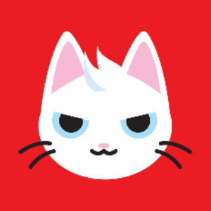 cat in a dogs world logo
